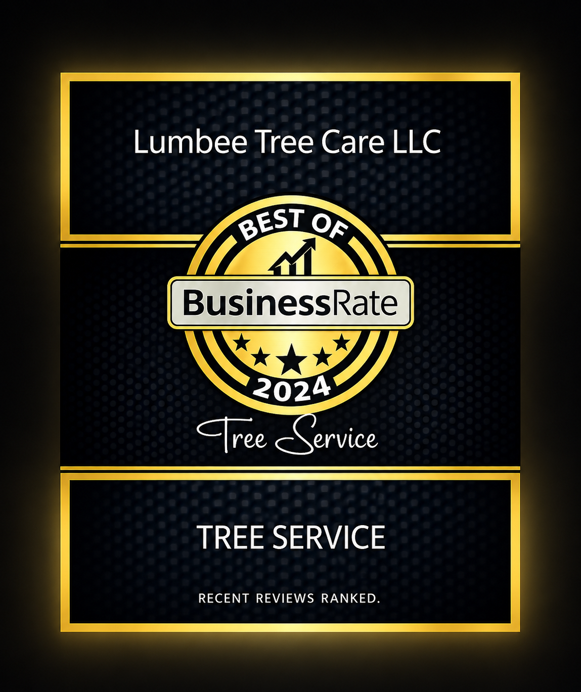 BusinessRate Best of 2024 Award — Lumbee Tree Care LLC, Tree Service, Florida